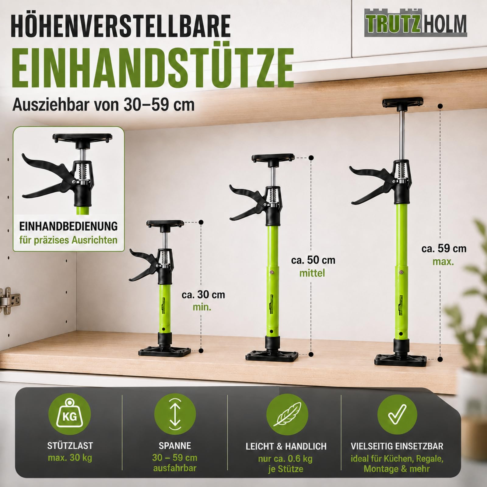 trutzholm-werkzeuge-einhandst-tze-30-59cm-4er-set-30kg image 3