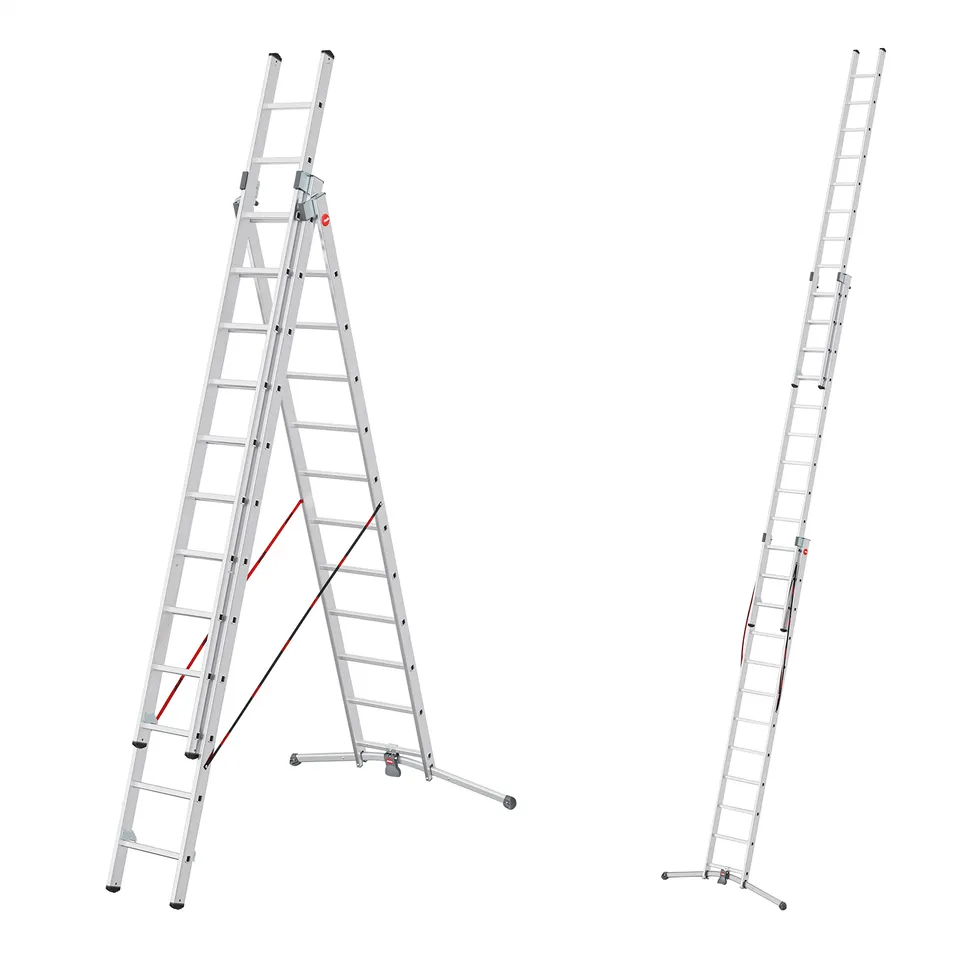 hailo-s98-profilot-kombileiter-alu-3x12-sprossen-150-kg image 1