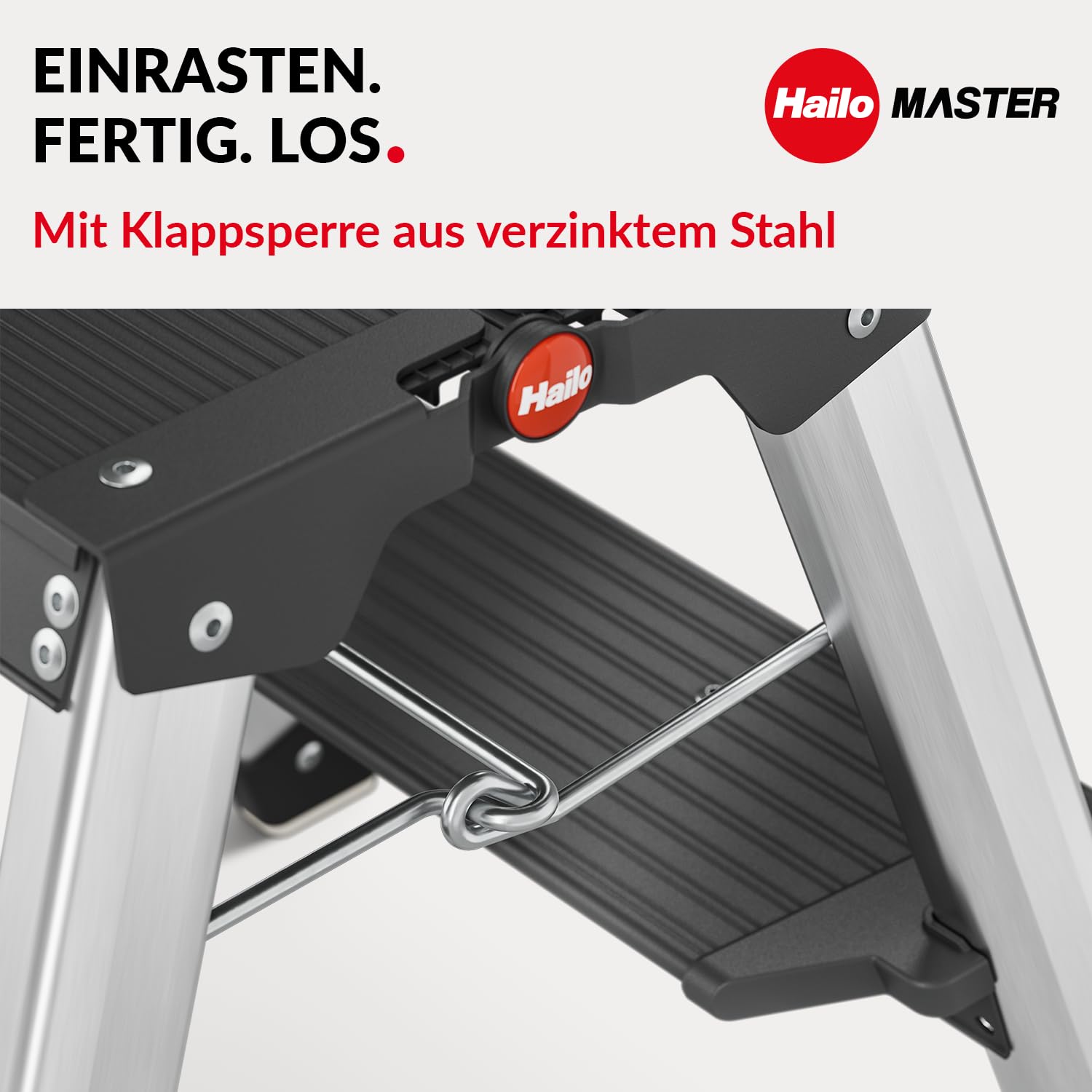 hailo-master-d70-trittleiter-2x2-alu-silber image 4