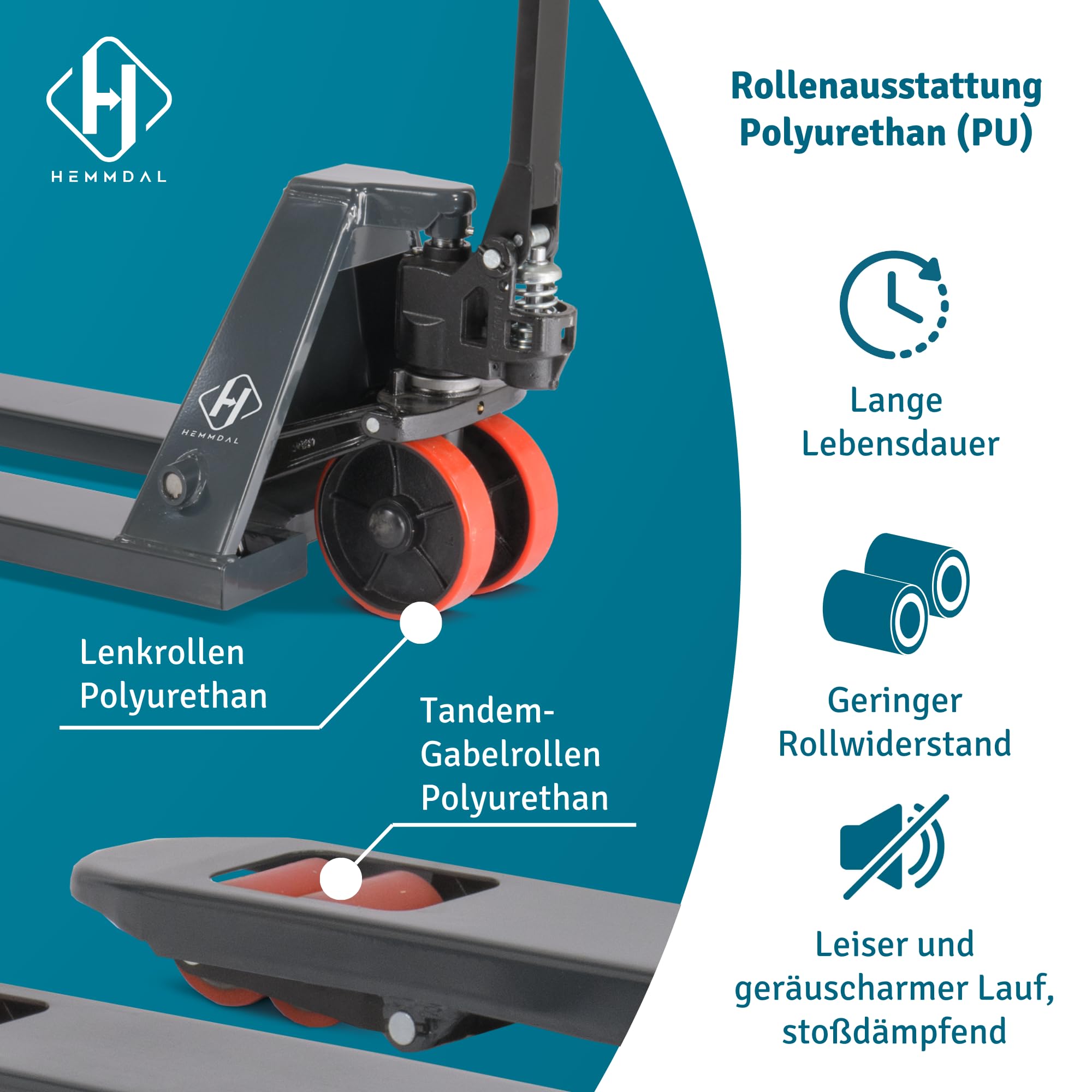 hemmdal-hubwagen-2500kg-1150mm-anthrazitgrau-tandem-pu image 4