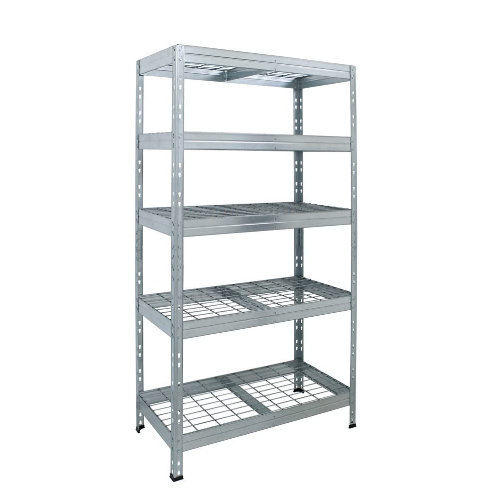 hemmdal-schwerlastregal-typ-s-180x90x45-regal-silber image 1