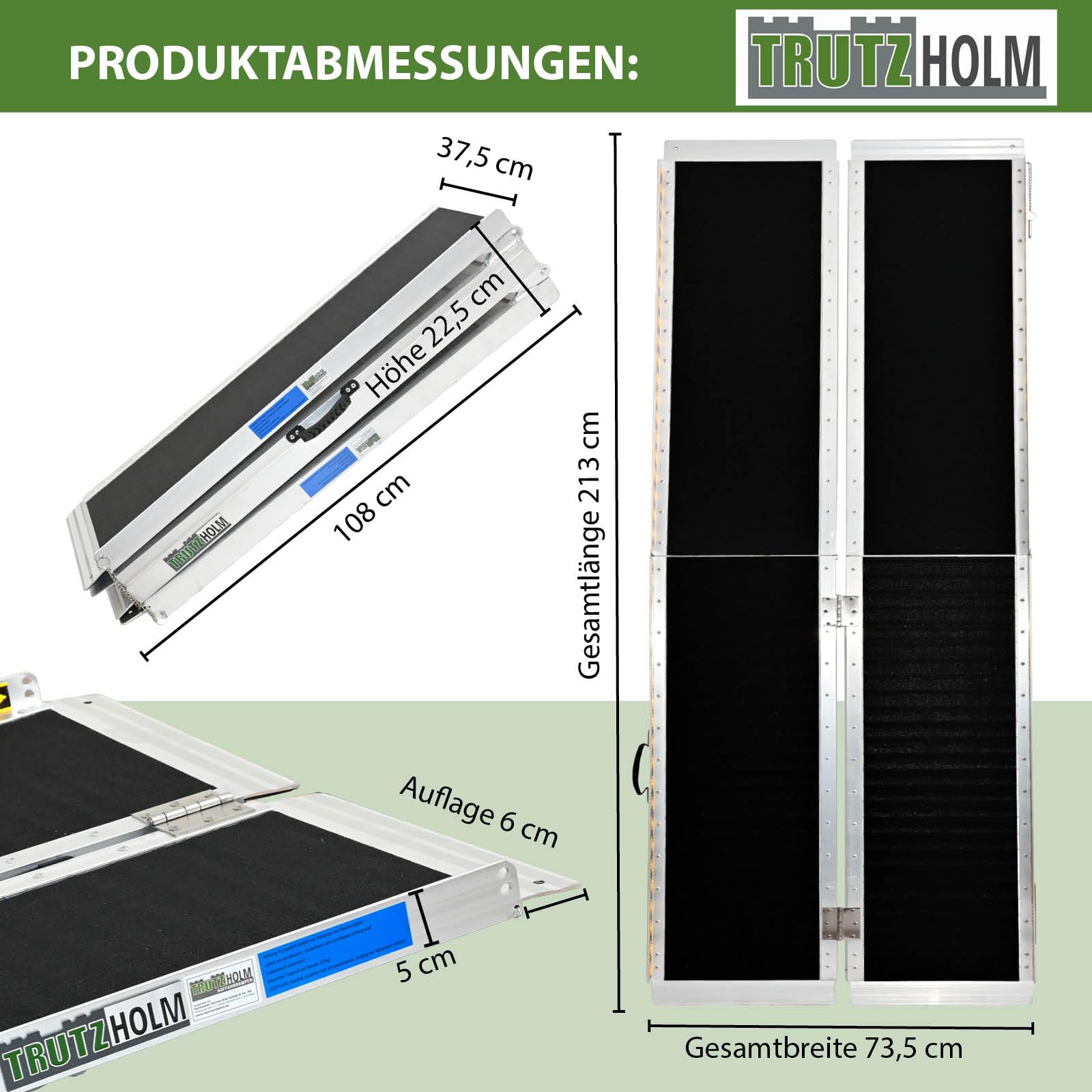 trutzholm-rampen-rollstuhlrampe-213-cm-272-kg-klappbar-alu image 2