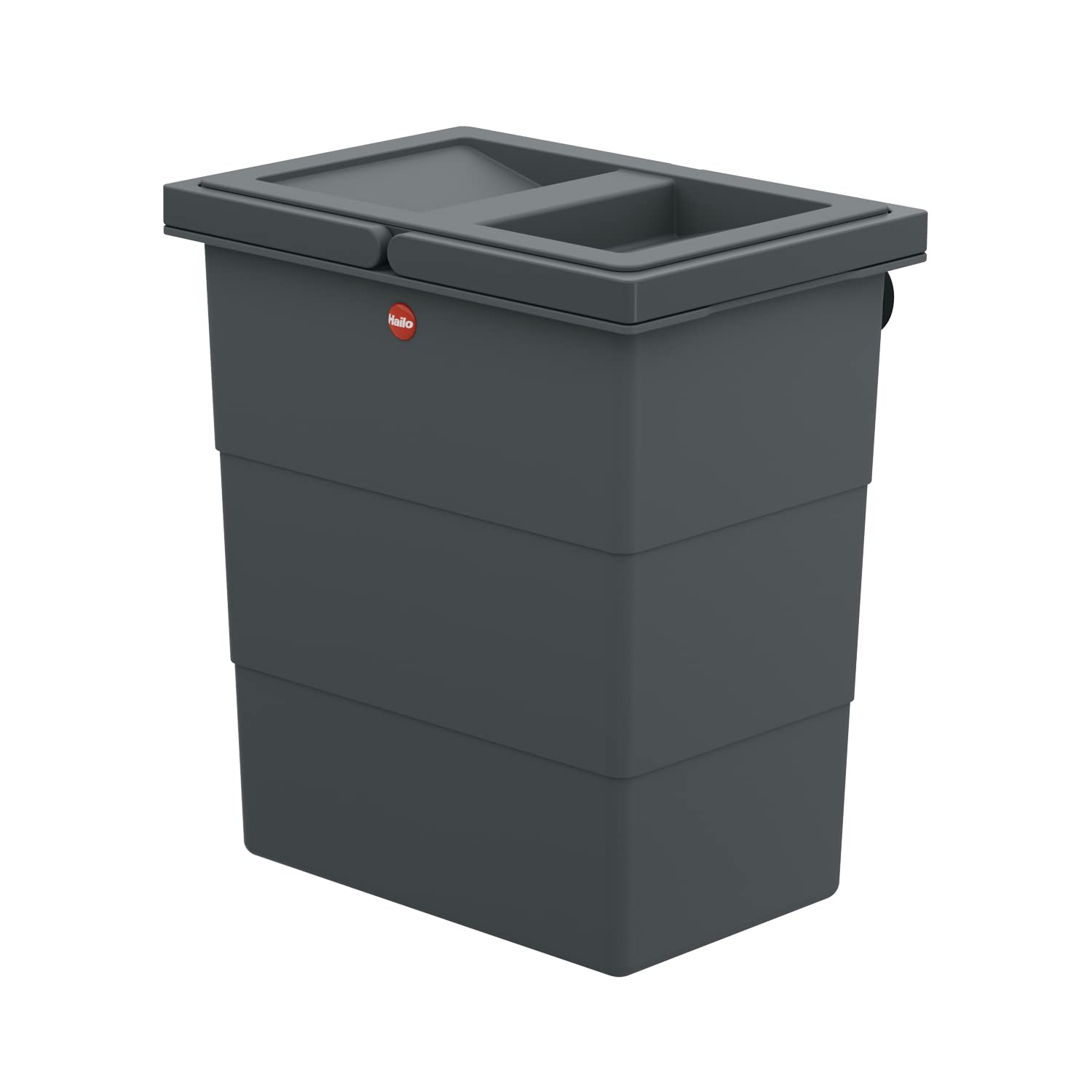 hailo-flexbox-s-m-lleimer-7-liter-mit-deckel-schwarz image 1