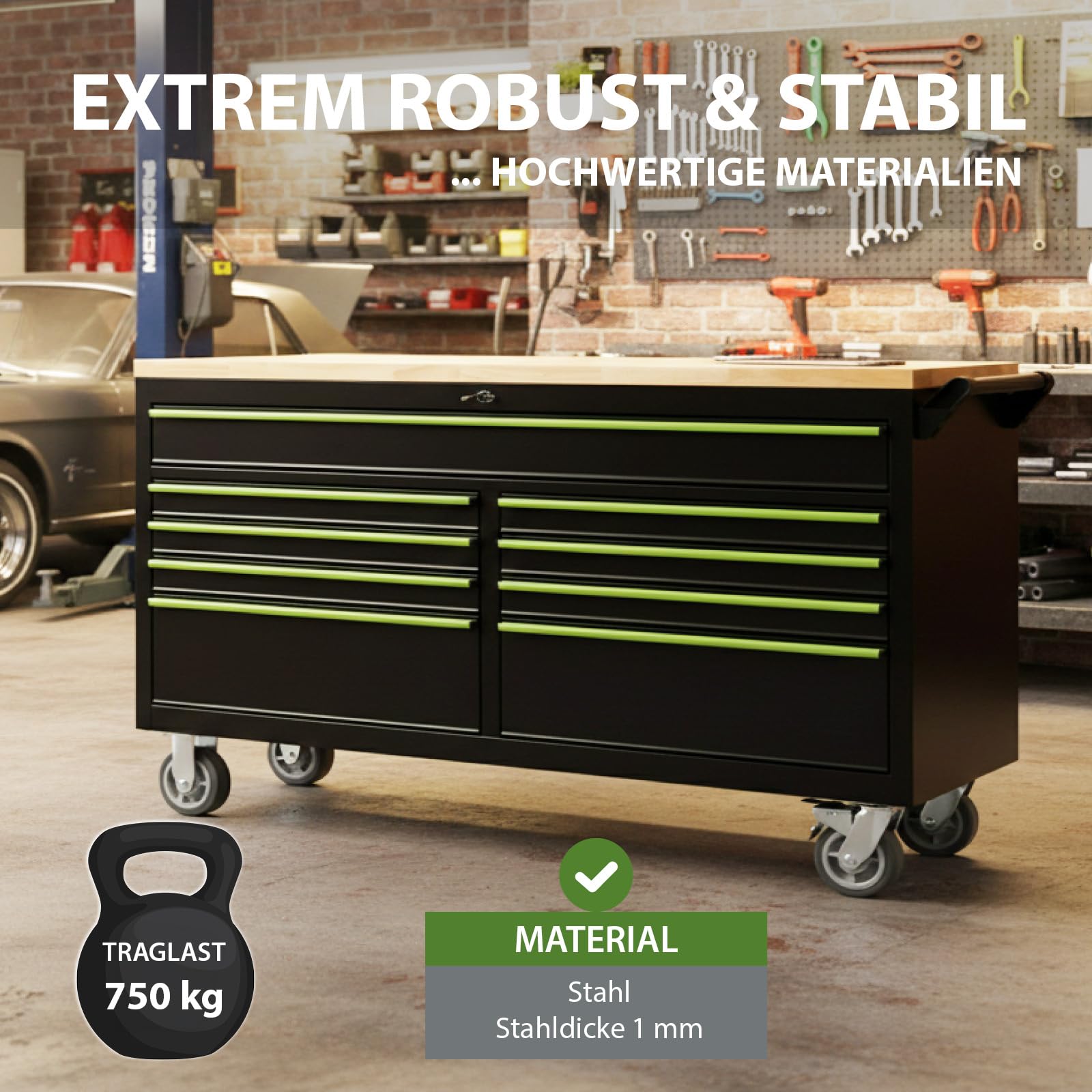 trutzholm-star-xxl-werkstattwagen-unbest-ckt-9-schubladen image 4