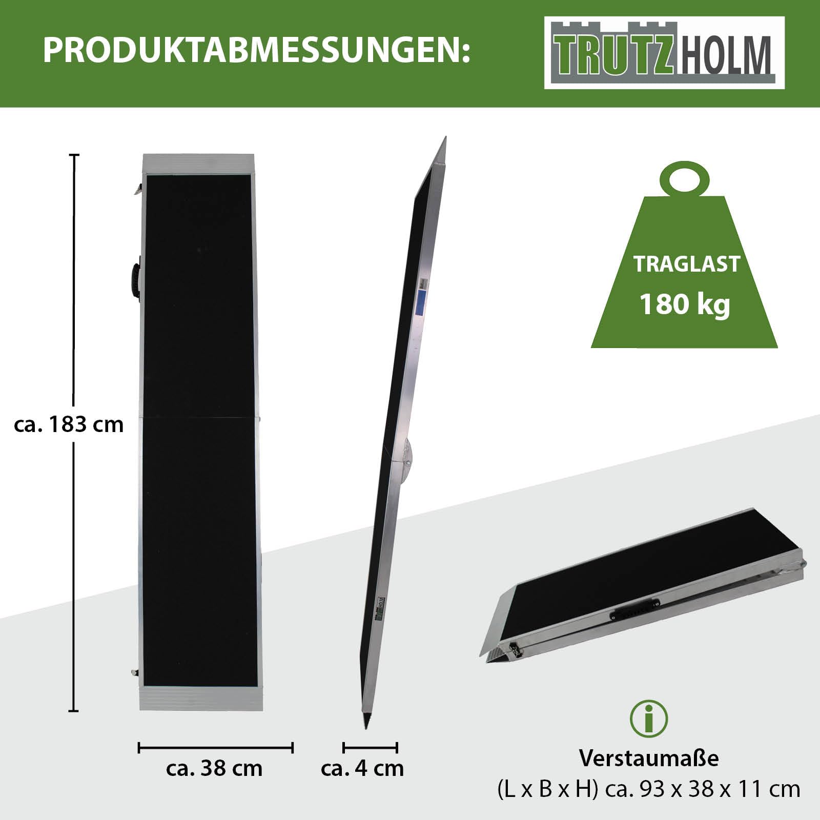 trutzholm-hunderampe-klappbar-183-cm-aluminium-180-kg image 3
