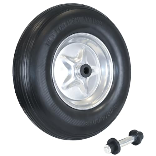 trutzholm-schubkarrenrad-4-80-4-00-8-pu-vollgummi-200kg image 7