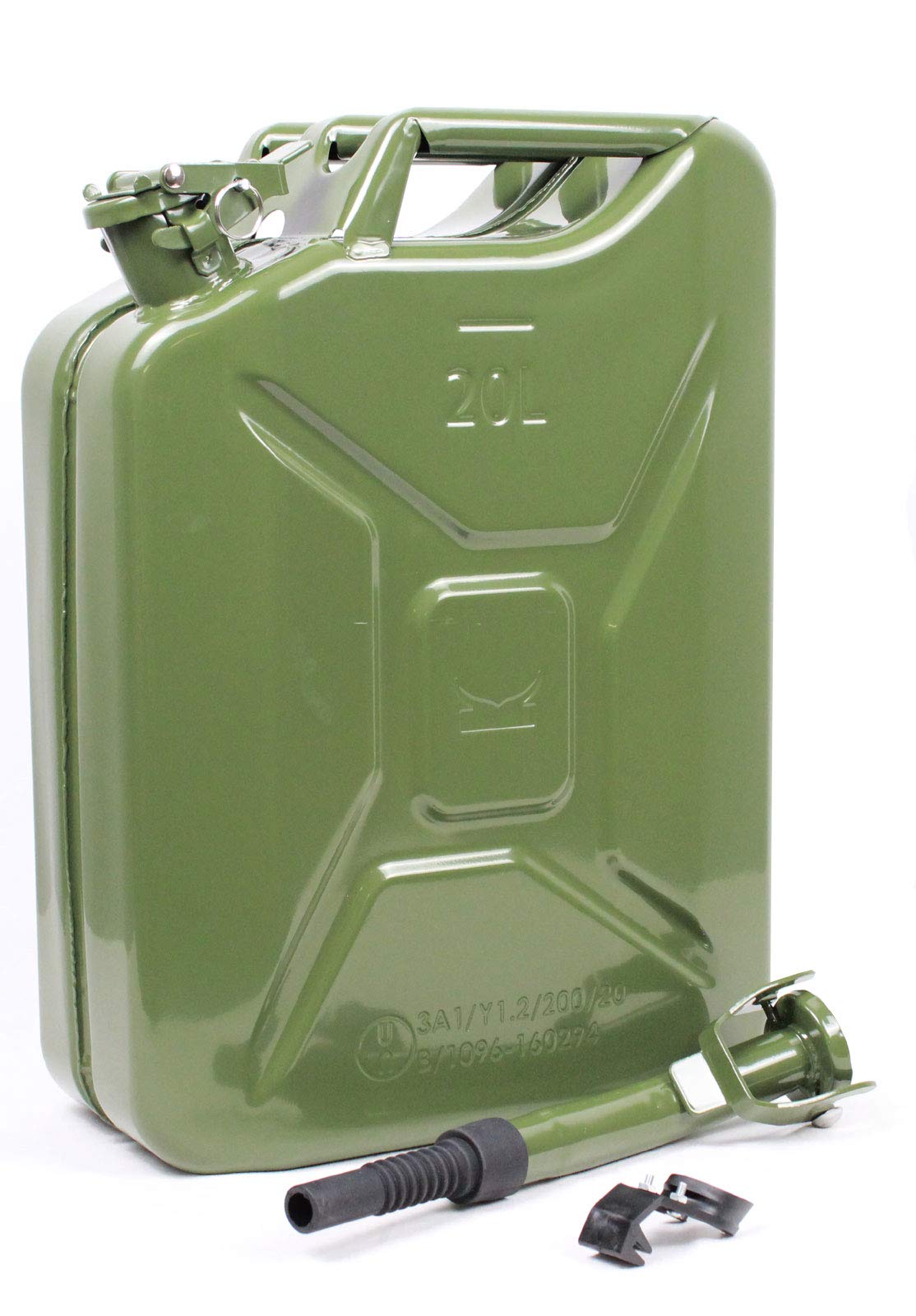 trutzholm-kanister-20l-metall-benzinkanister-olivgr-n image 1