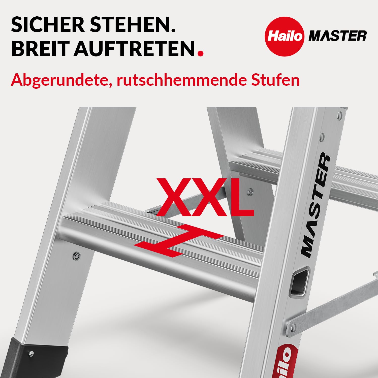 hailo-master-d80-trittleiter-2x3-stufen-beidseitig-150-kg image 3