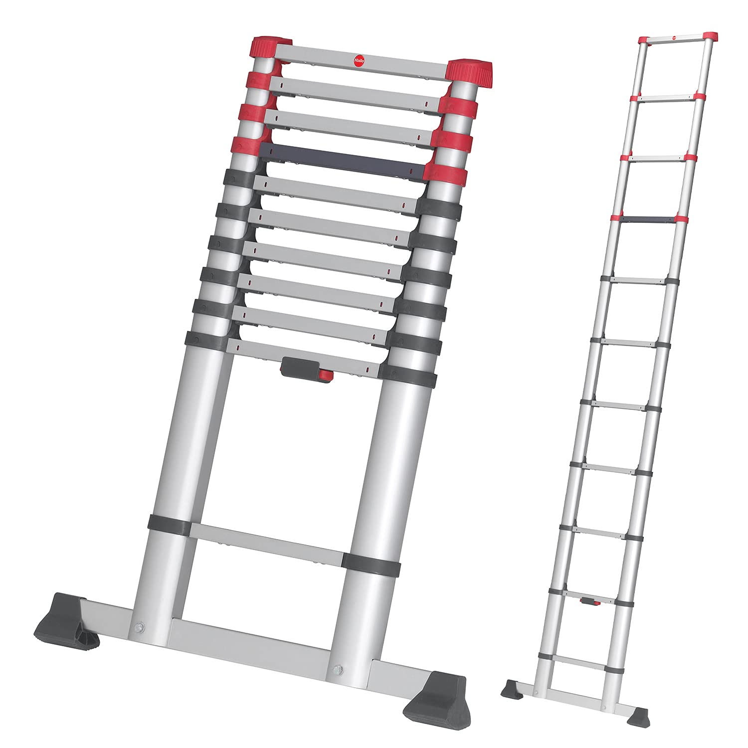 hailo-leitern-t80-flexline-teleskopleiter-alu-11-sprossen image 1