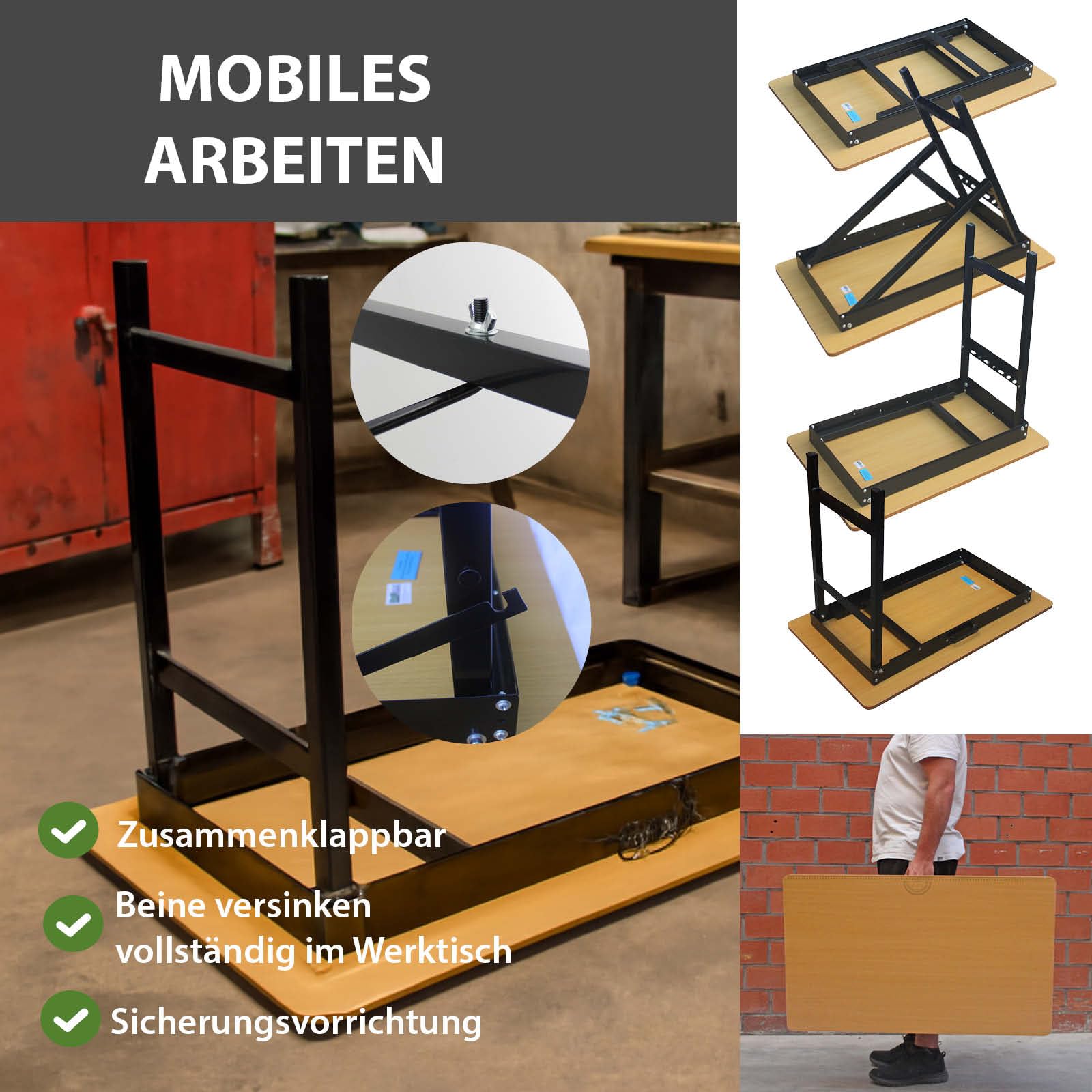 trutzholm-werkbank-klappbar-100x60cm-150kg-mdf-arbeitstisch image 6