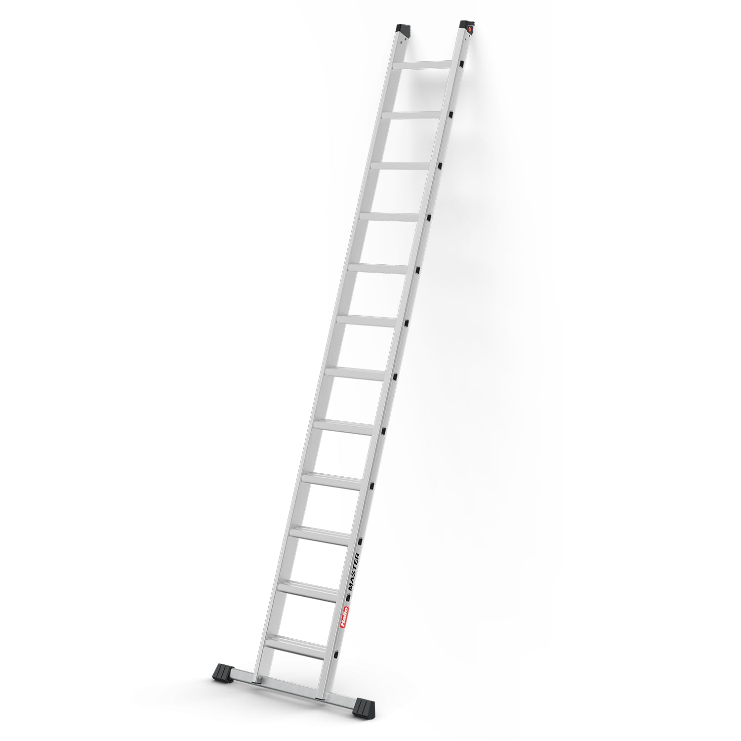 hailo-master-a60-anlegeleiter-12-stufen-alu-150kg image 1
