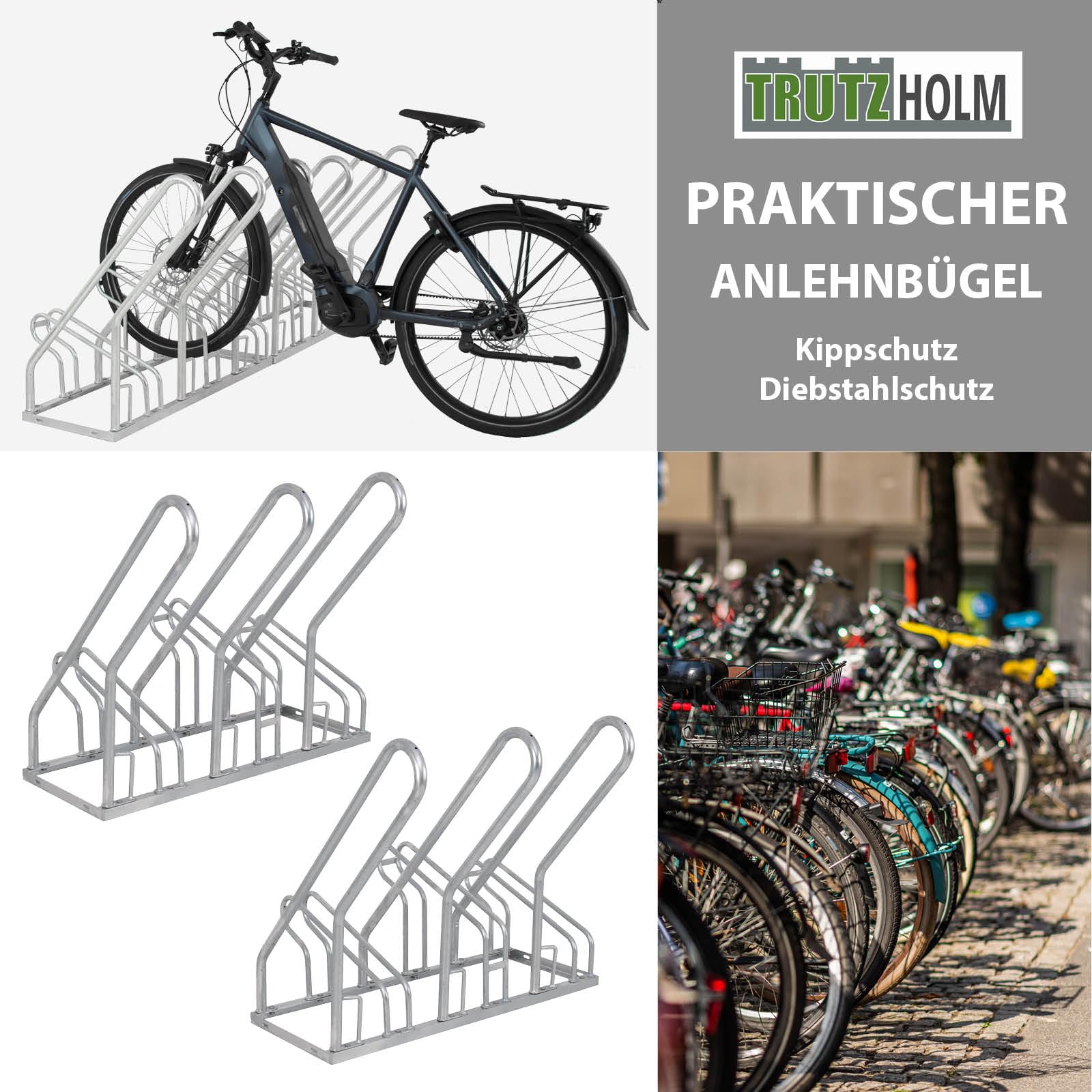 trutzholm-fahrradst-nder-6-fahrr-der-210cm-feuerverzinkt-anlehnb-gel image 6