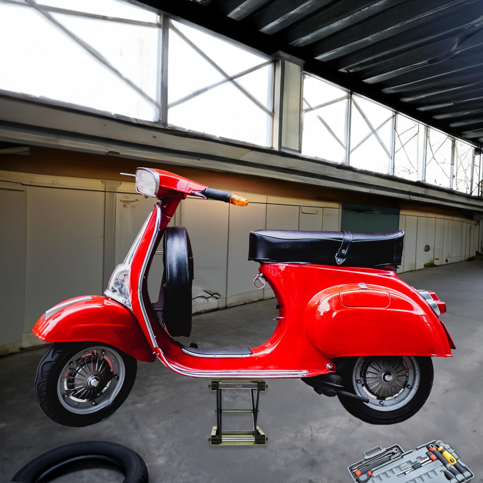 trutzholm-motorradheber-scherenheber-500-kg-95-370-mm-gr-n image 8