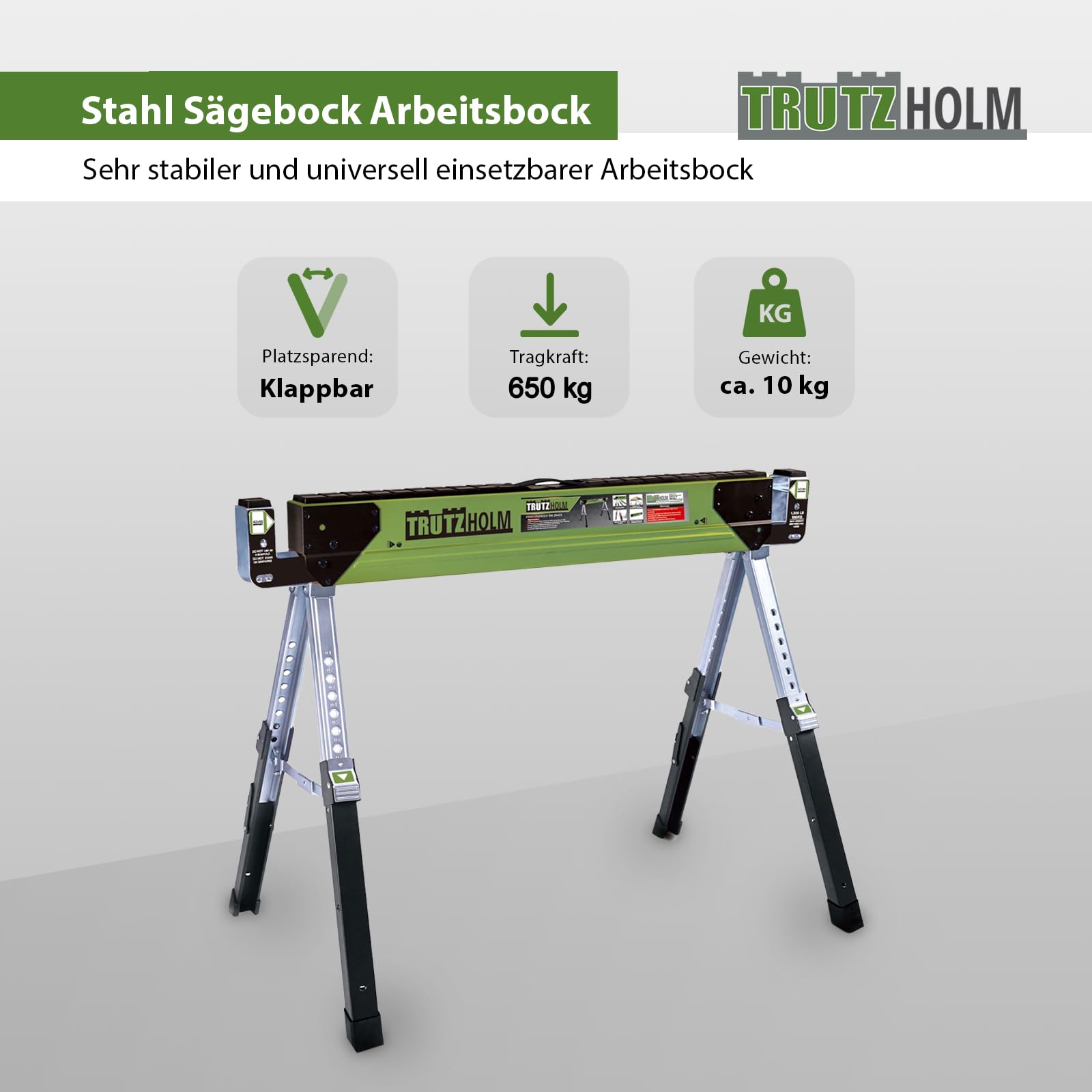 trutzholm-arbeitsb-cke-s-gebock-stahl-h-henverstellbar-650kg image 2