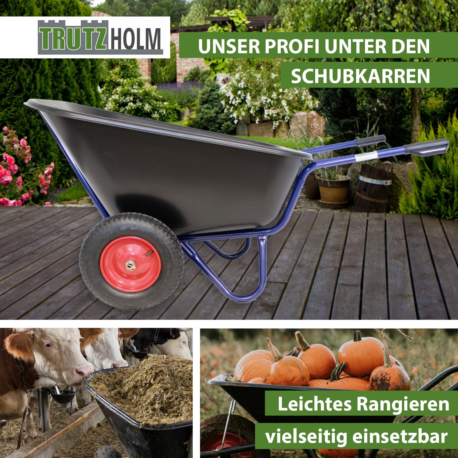 trutzholm-schubkarren-2-rad-schubkarre-290l-300kg image 7