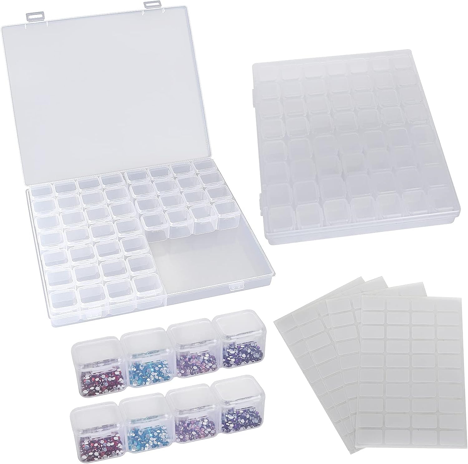 senenqu-diamond-painting-aufbewahrungsbox-56-f-cher-transparent-2er-set image 1