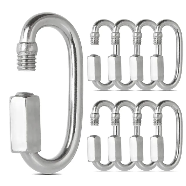 senenqu-schraubkarabiner-m5-edelstahl-karabiner-16-st-ck-100-kg image 1