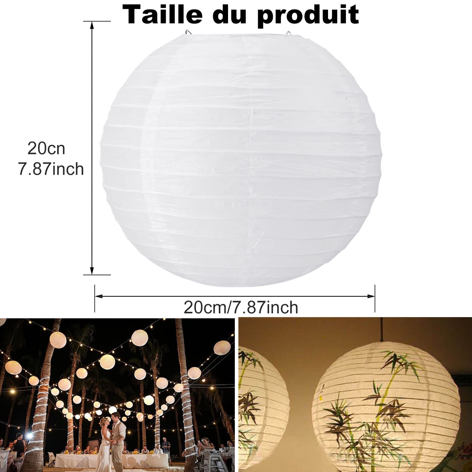senenqu-papierlaterne-20cm-wei-20-st-ck-lampions-rund image 2
