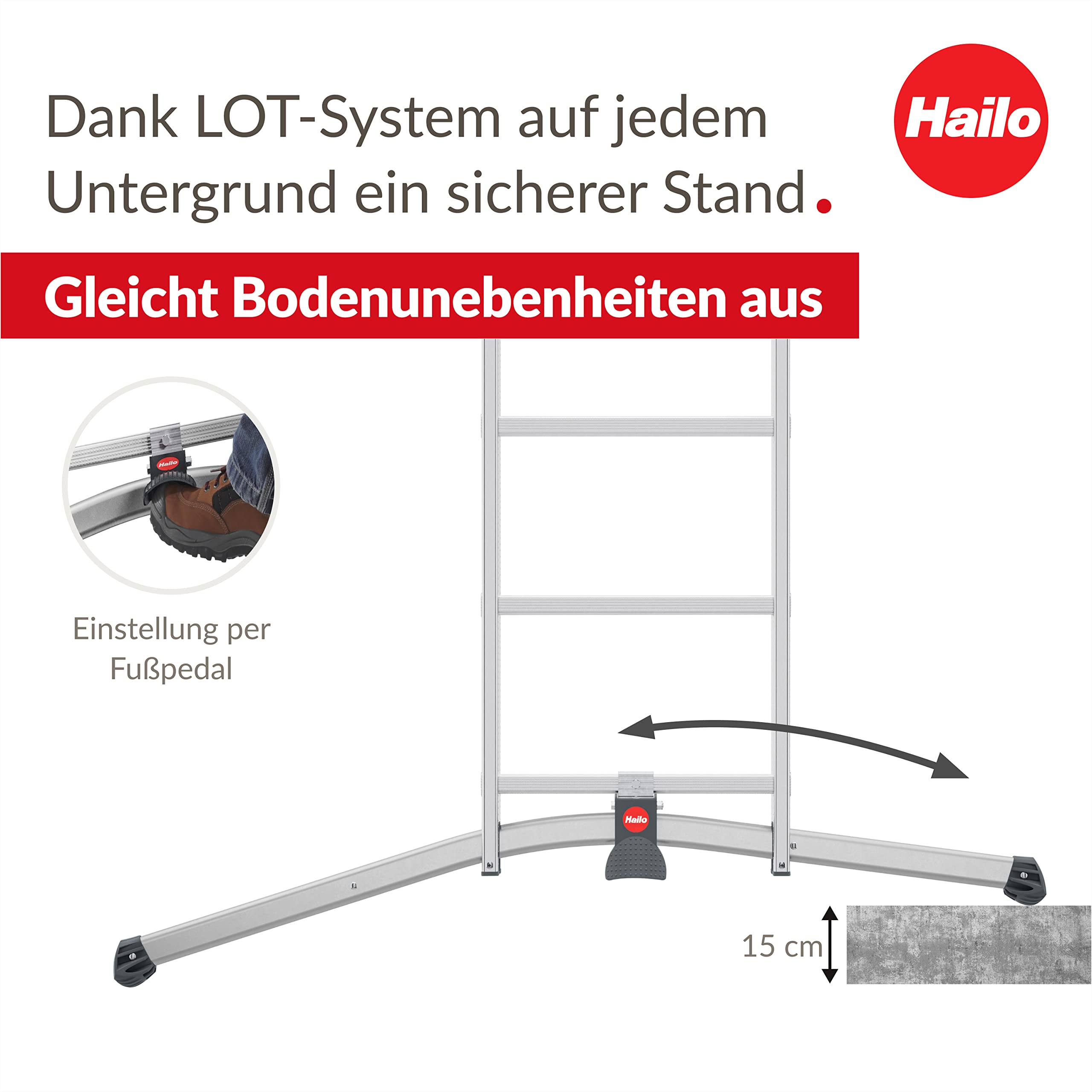 hailo-s98-profilot-kombileiter-alu-3x12-sprossen-150-kg image 3
