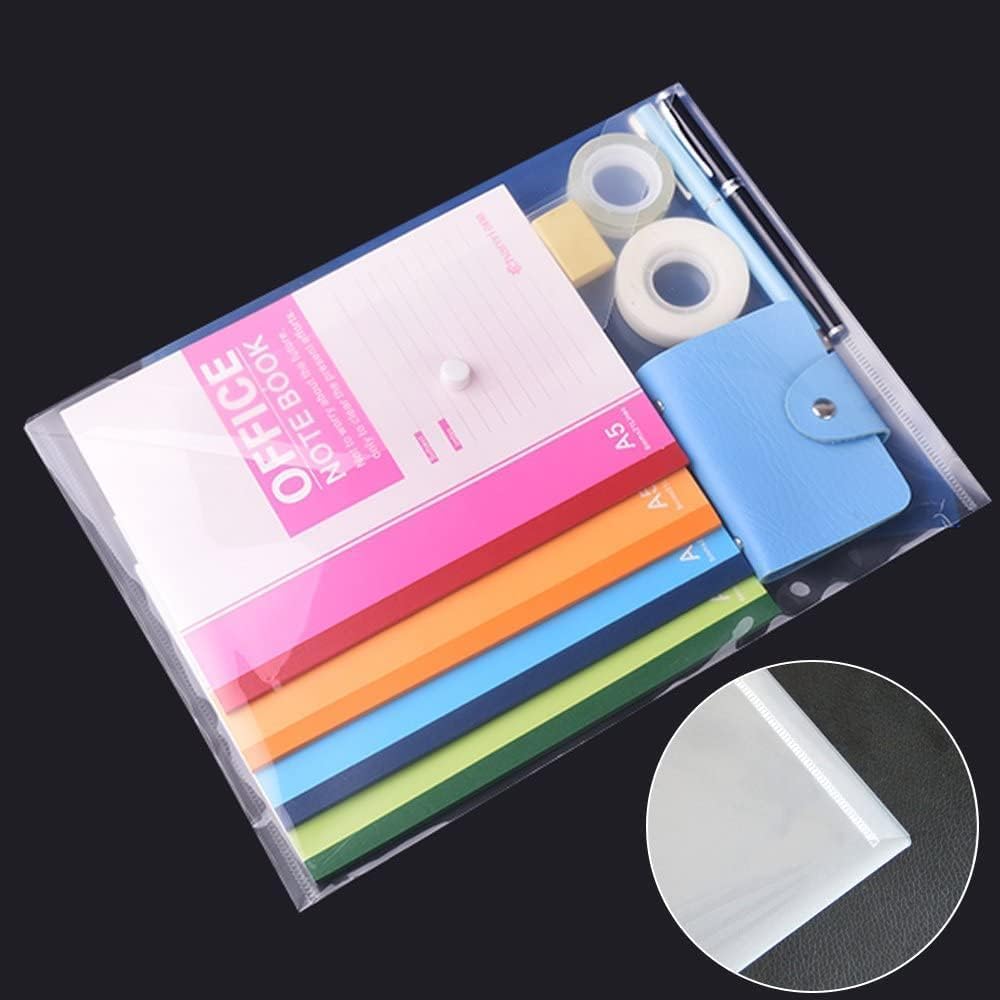 senenqu-dokumententasche-a5-druckknopf-60-st-ck-transparent image 4