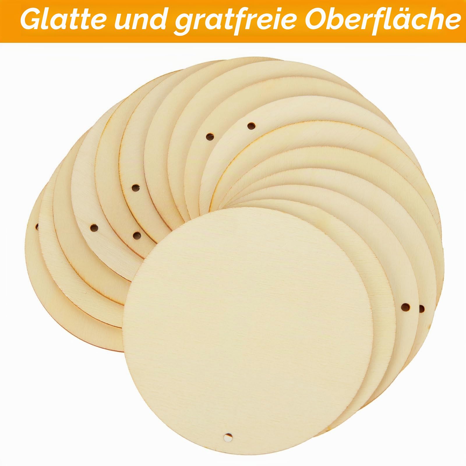 senenqu-holzscheiben-10cm-mit-loch-100-st-ck-bastelholz-rund image 4
