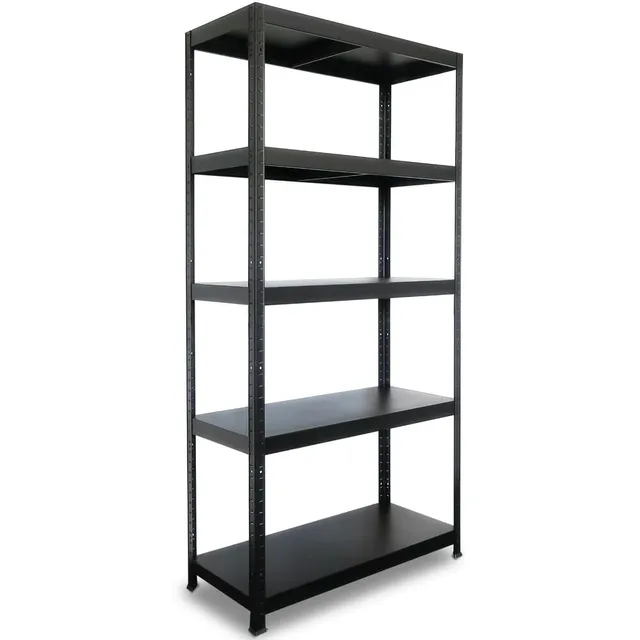 hemmdal-schwerlastregal-180x90x40-cm-schwarz-650-kg image 1