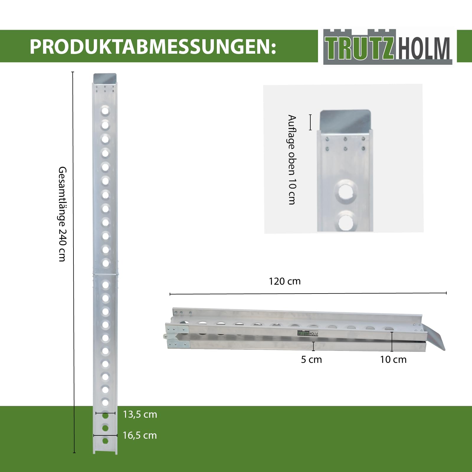 trutzholm-auffahrschiene-klappbar-240cm-50kg-alu-grau image 2