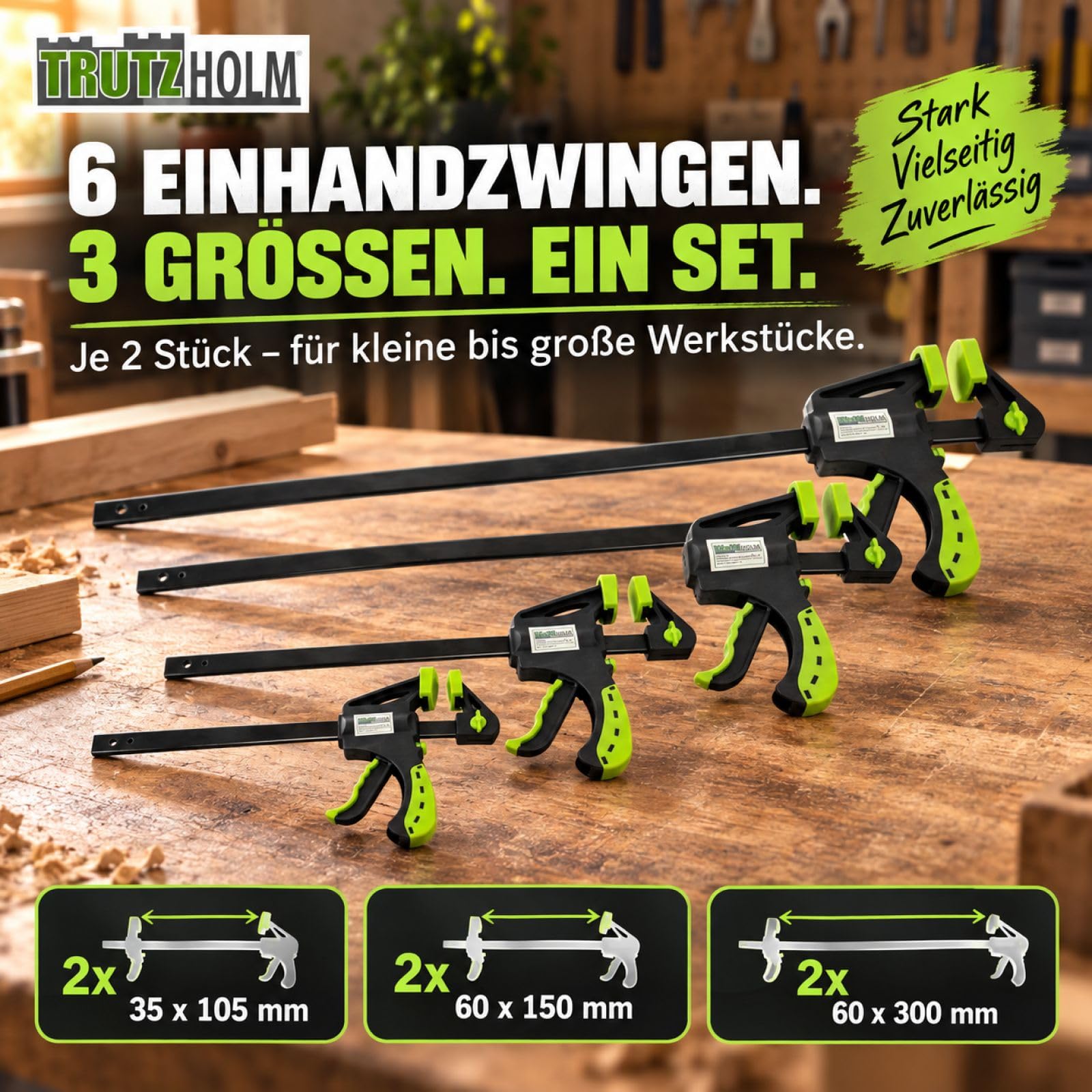 trutzholm-werkzeuge-einhandzwingen-set-6-tlg-35-300-mm-soft-grip image 2