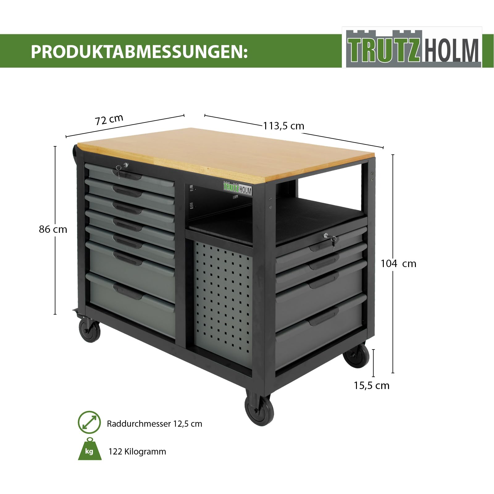trutzholm-jumbo-xxl-werkstattwagen-11-schubladen-anthrazit image 3