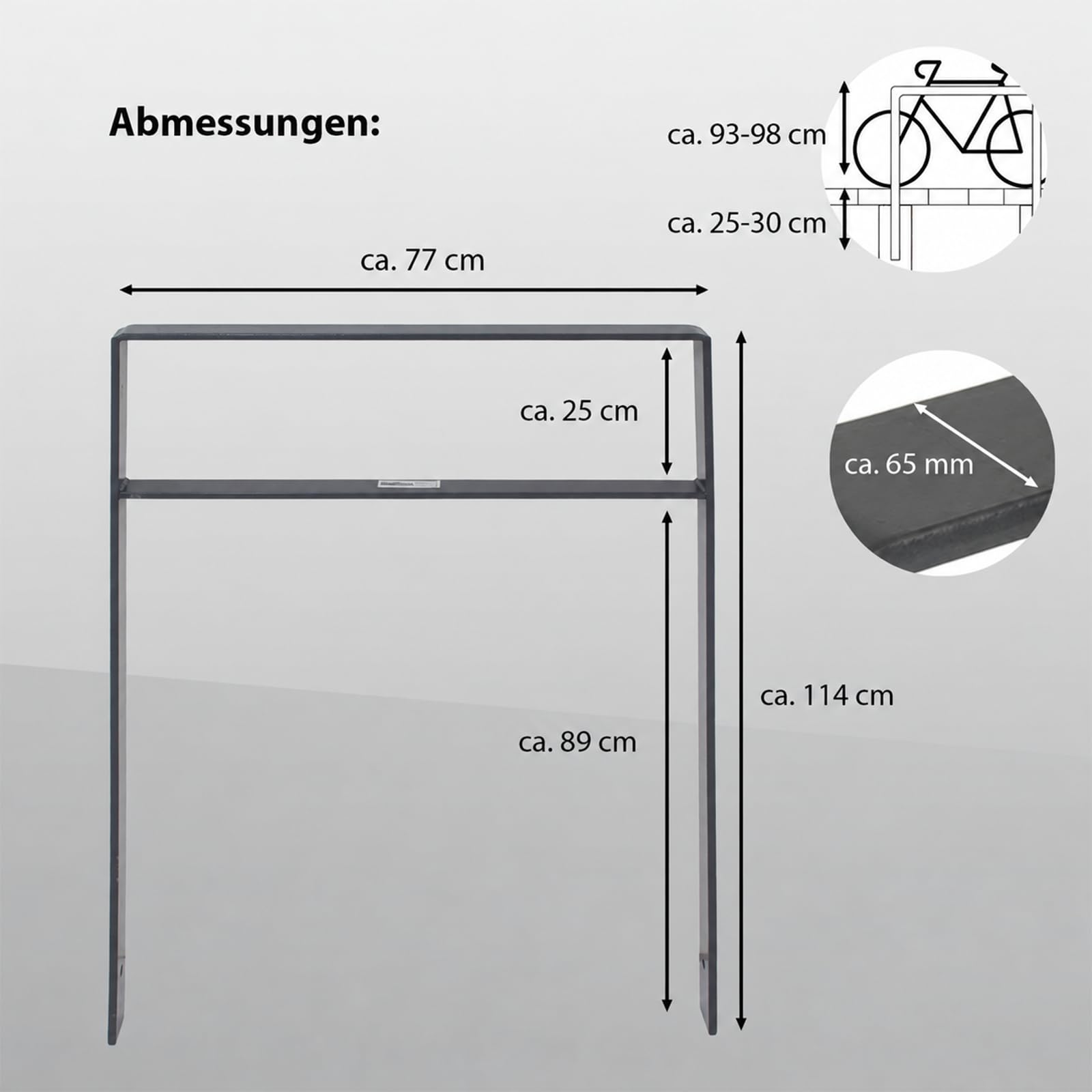 trutzholm-anlehnb-gel-fahrradst-nder-114x77-cm-anthrazit image 4
