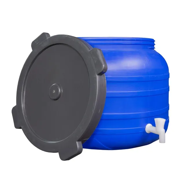hemmdal-kunststofffass-100-liter-mit-hahn-lebensmittelecht image 1