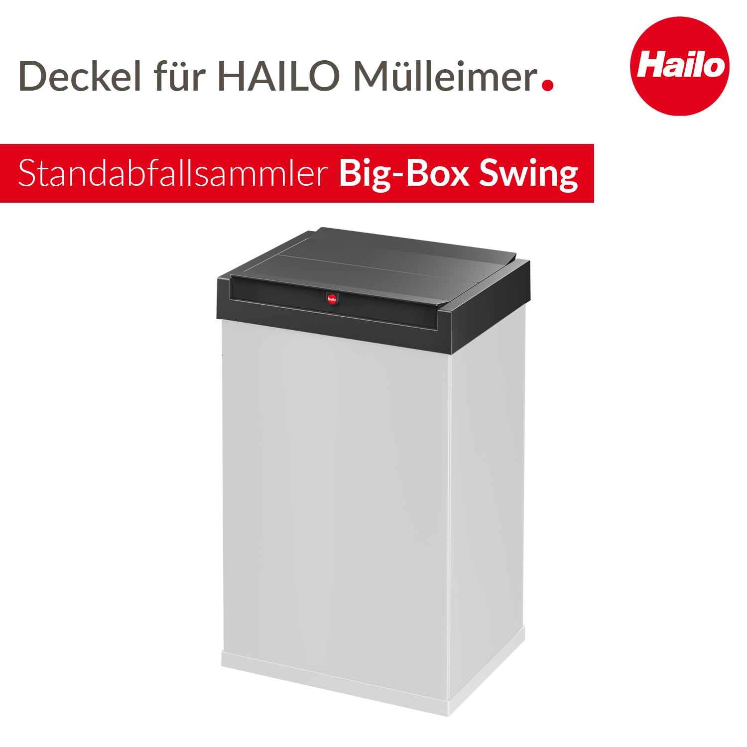 hailo-ersatzteile-big-box-swing-schwingdeckel-33x25-cm-schwarz image 2