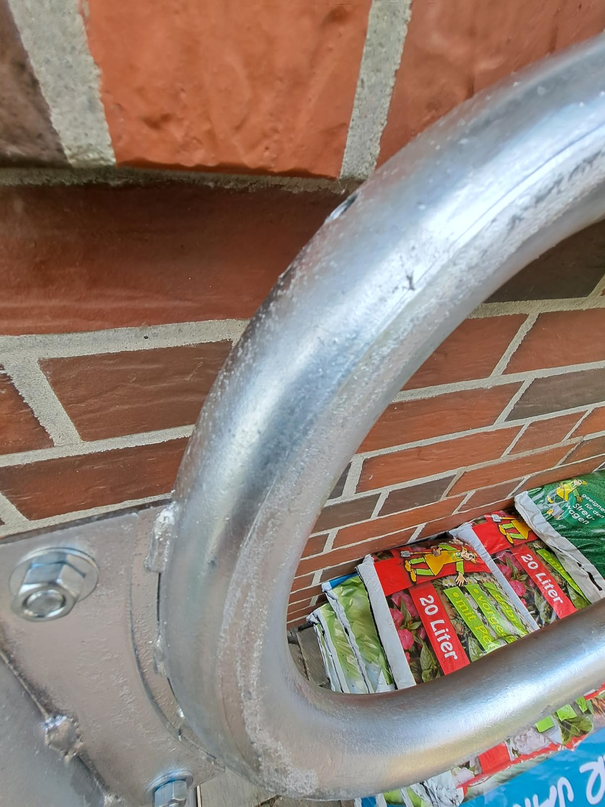 Praktisch als Absperrung