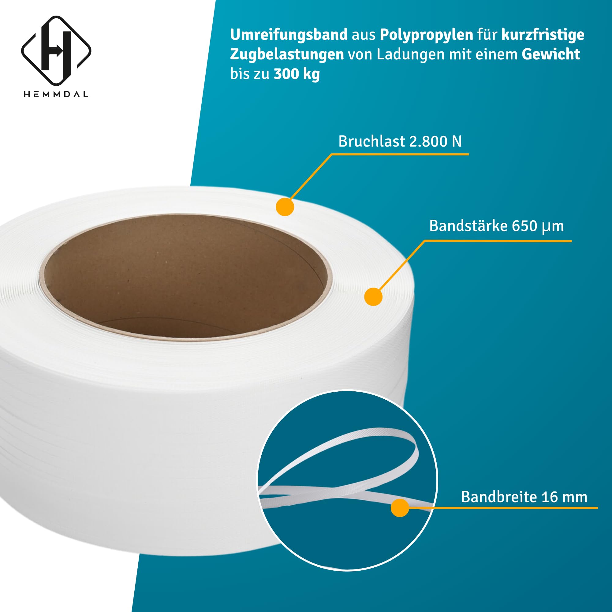 hemmdal-umreifungsband-pp-16mm-x-2200m-2-rollen image 2