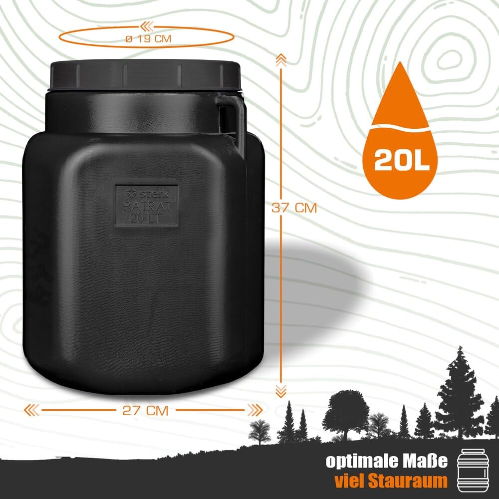 hemmdal-kunststofffass-20-liter-eckig-lebensmittelecht image 5