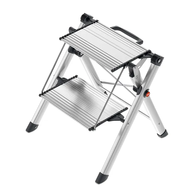 hailo-mk80-comfortline-klapptritt-2-stufen-silber-150-kg image 1