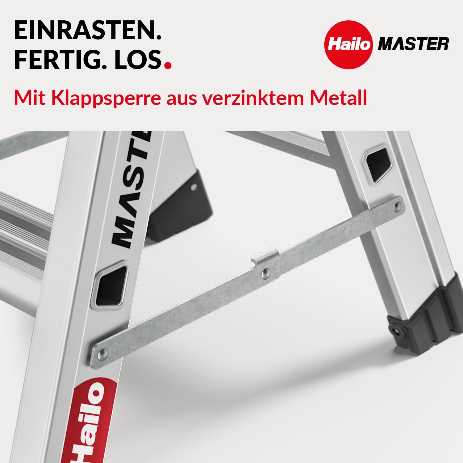 hailo-master-d80-trittleiter-2x2-stufen-alu-150kg image 4