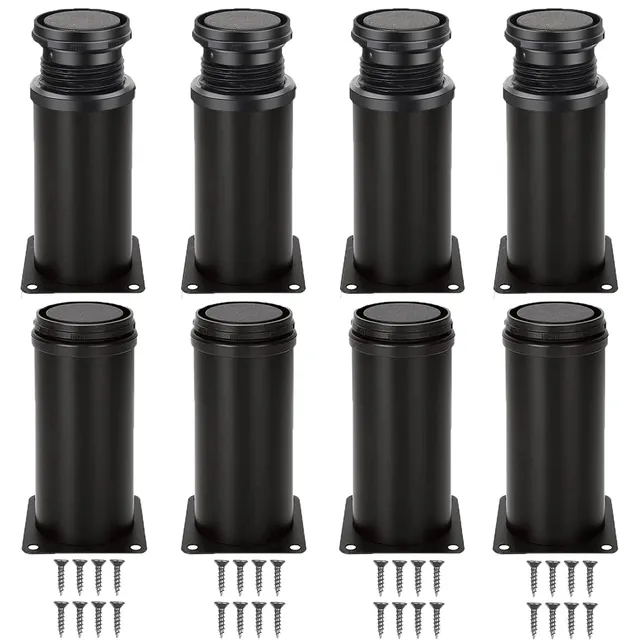 senenqu-m-belf-sse-verstellbar-schwarz-120mm-8-st-ck-edelstahl image 1
