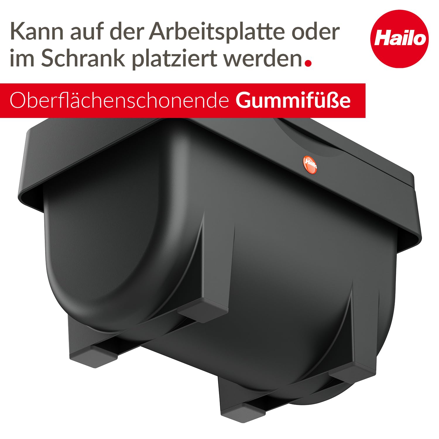hailo-ko-mini-s-biom-lleimer-4-liter-schwarz-mit-deckel image 4