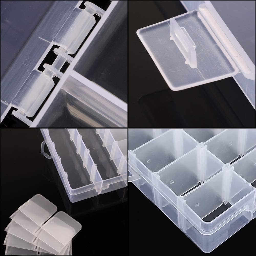 senenqu-sortierbox-kleinteilebox-36-f-cher-transparent-2-st-ck image 3