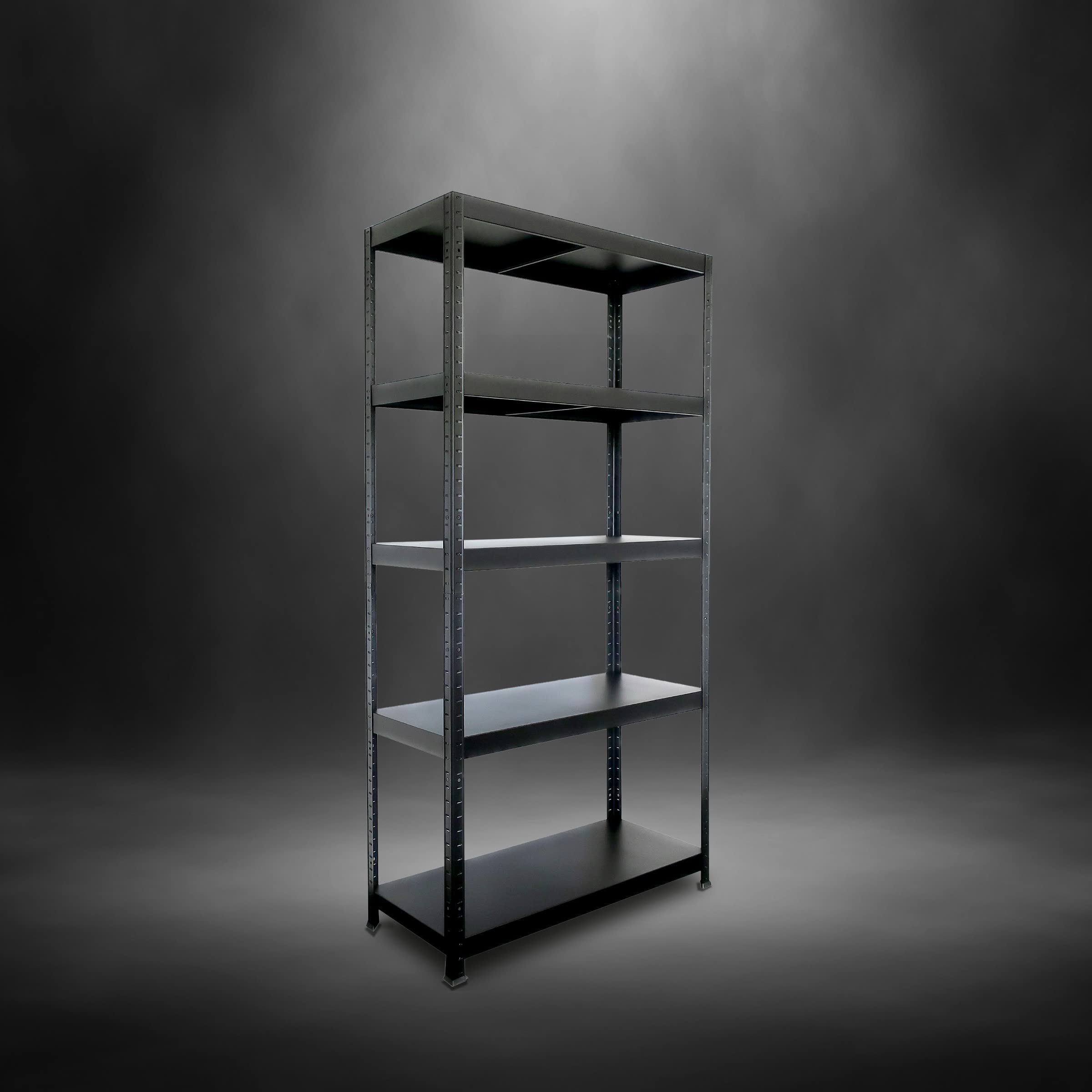 hemmdal-schwerlastregal-180x90x40-cm-schwarz-650-kg image 7