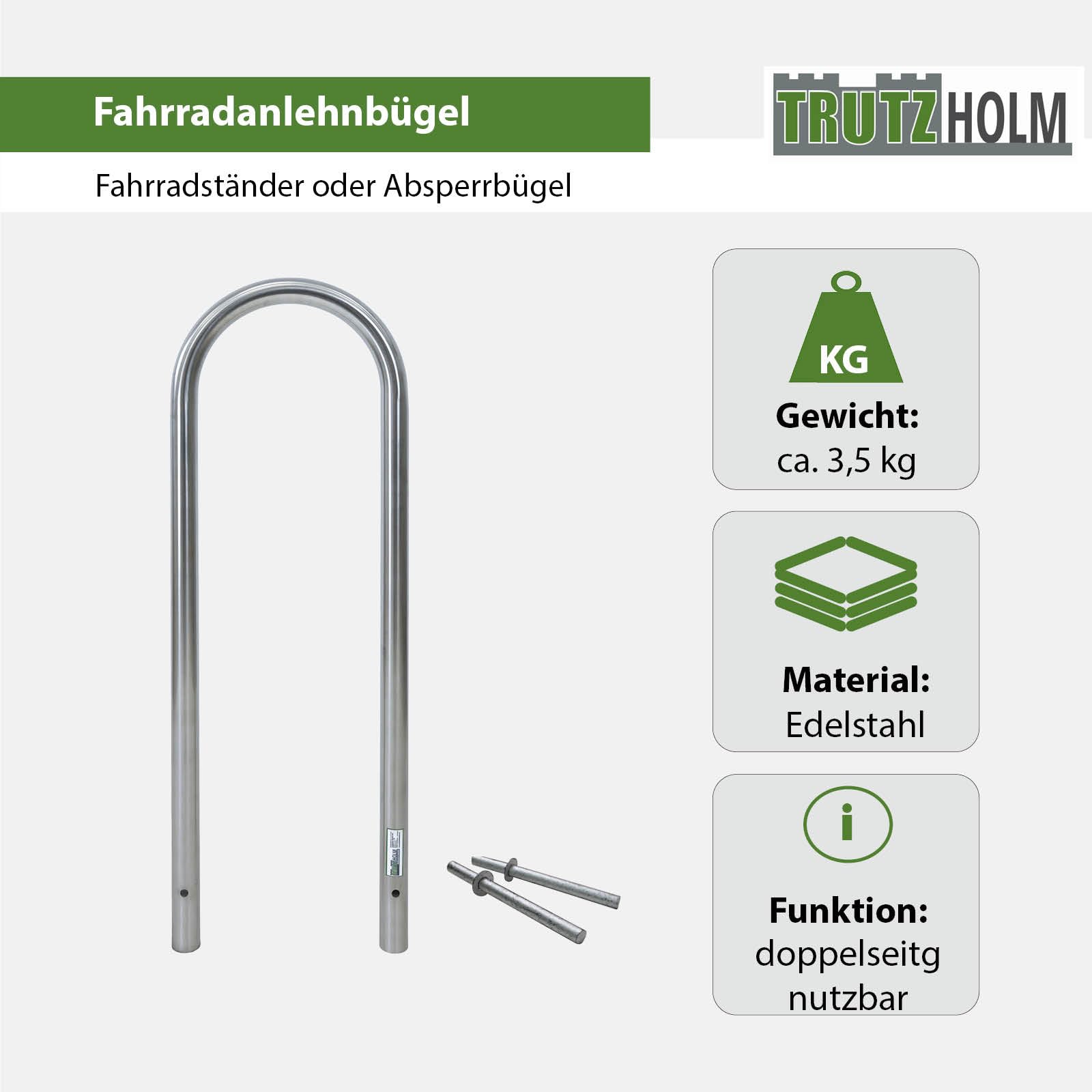 trutzholm-anlehnb-gel-fahrradst-nder-edelstahl-115x41-einbetonieren image 2