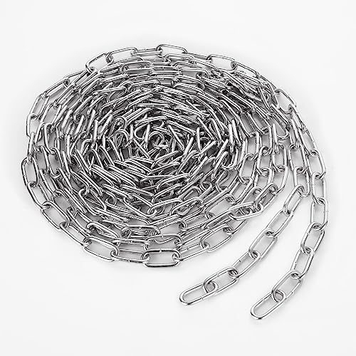 senenqu-stahlkette-10-m-verzinkt-3-mm-2x5-m-gliederkette image 8