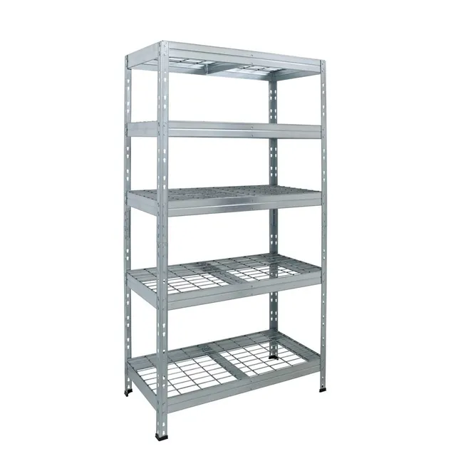 hemmdal-schwerlastregal-typ-s-180x90x45-regal-silber image 1