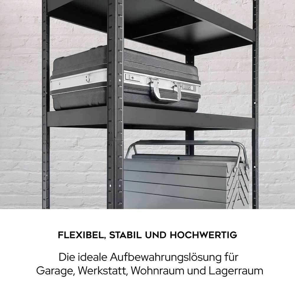 hemmdal-schwerlastregal-180x90x40-cm-schwarz-650-kg image 3