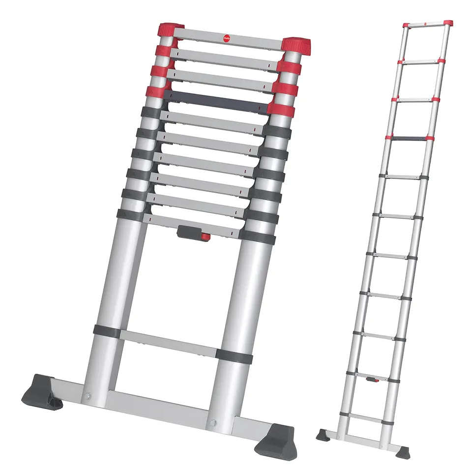 hailo-leitern-t80-flexline-teleskopleiter-alu-11-sprossen image 1