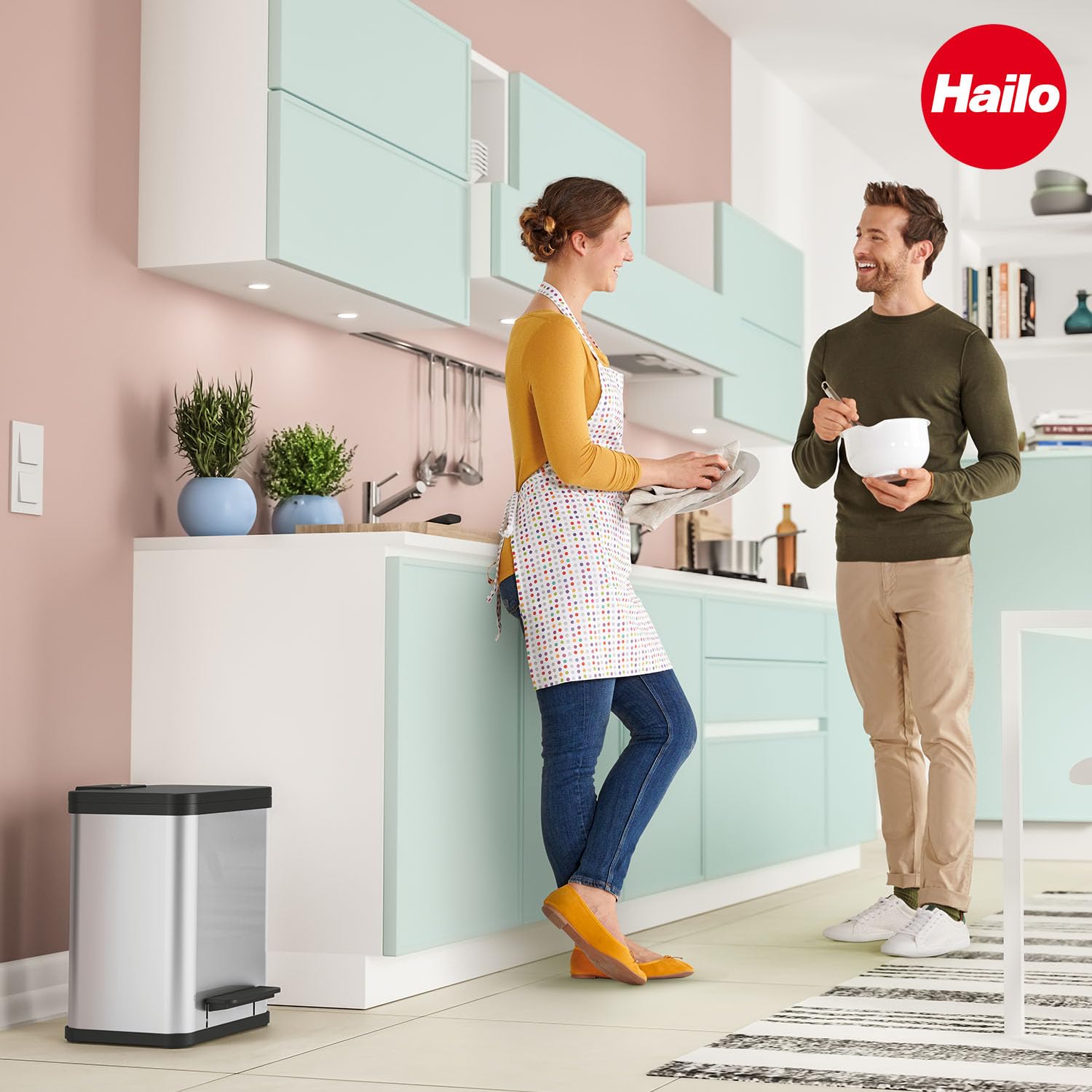 hailo-ko-duo-plus-m-m-lleimer-edelstahl-2x9-liter image 6