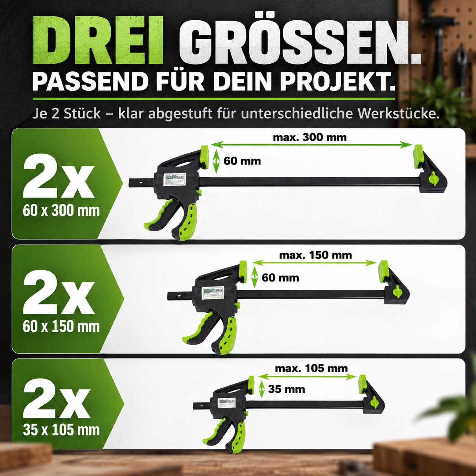trutzholm-werkzeuge-einhandzwingen-set-6-tlg-35-300-mm-soft-grip image 5