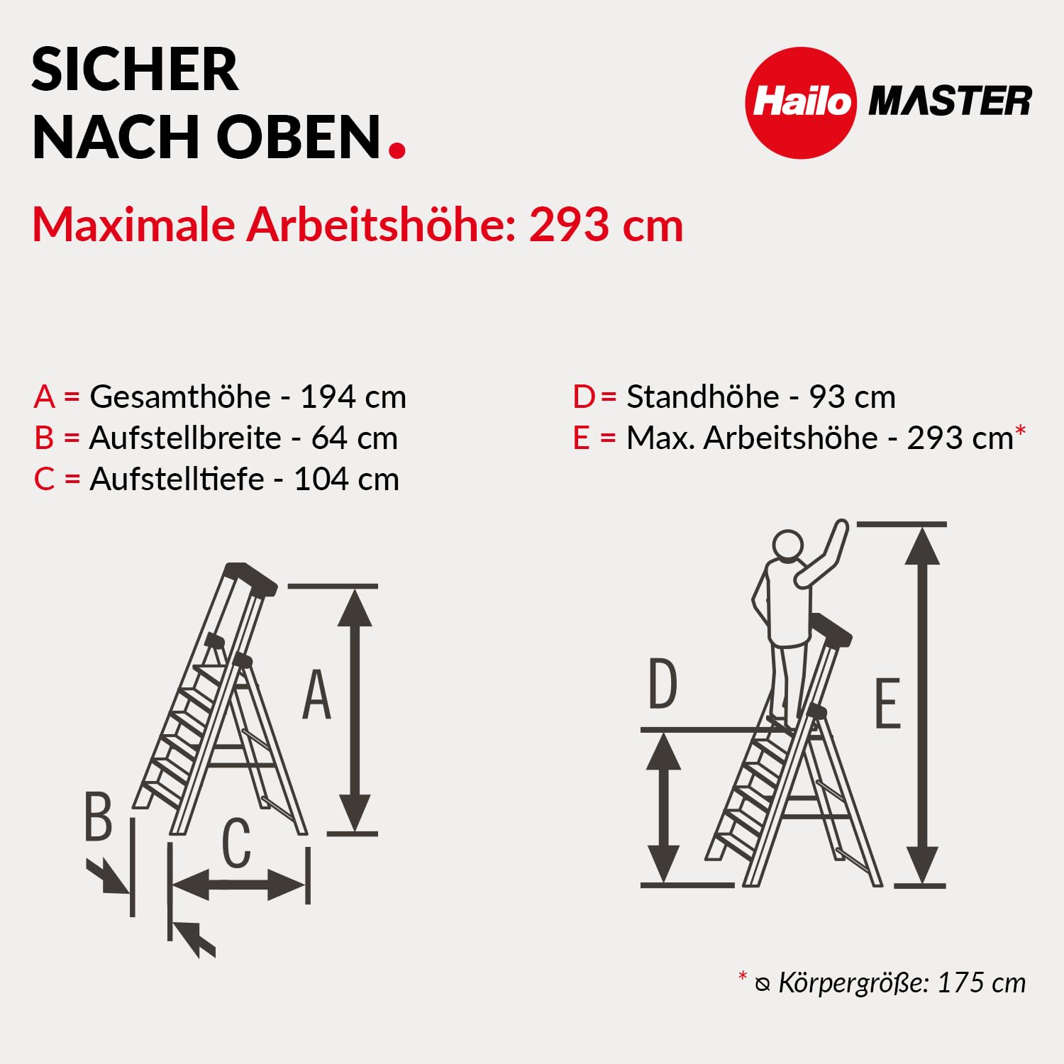 hailo-master-p80-plattformleiter-4-stufen-150-kg image 8