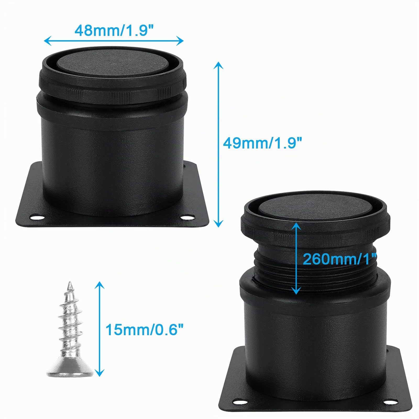 senenqu-m-belf-e-verstellbar-50mm-edelstahl-schwarz-8-st-ck image 2
